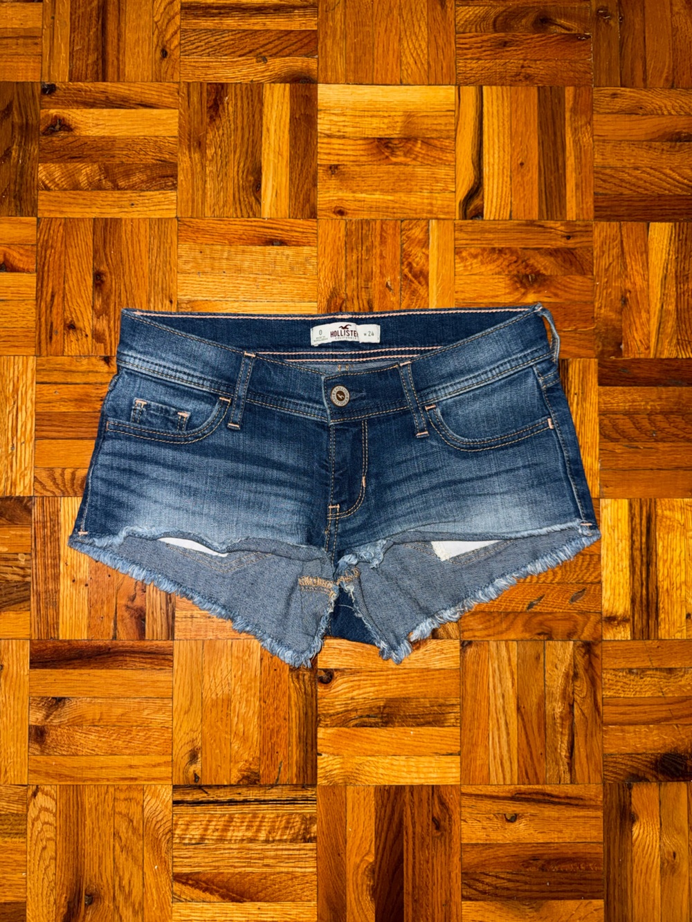 Hollister Denim Micro Short